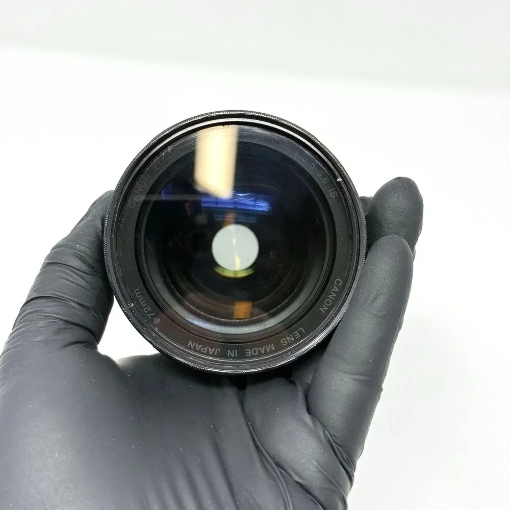 Canon EF 28-135mm f3.5-5.6 IS USM Zoom Lens Caps Filter